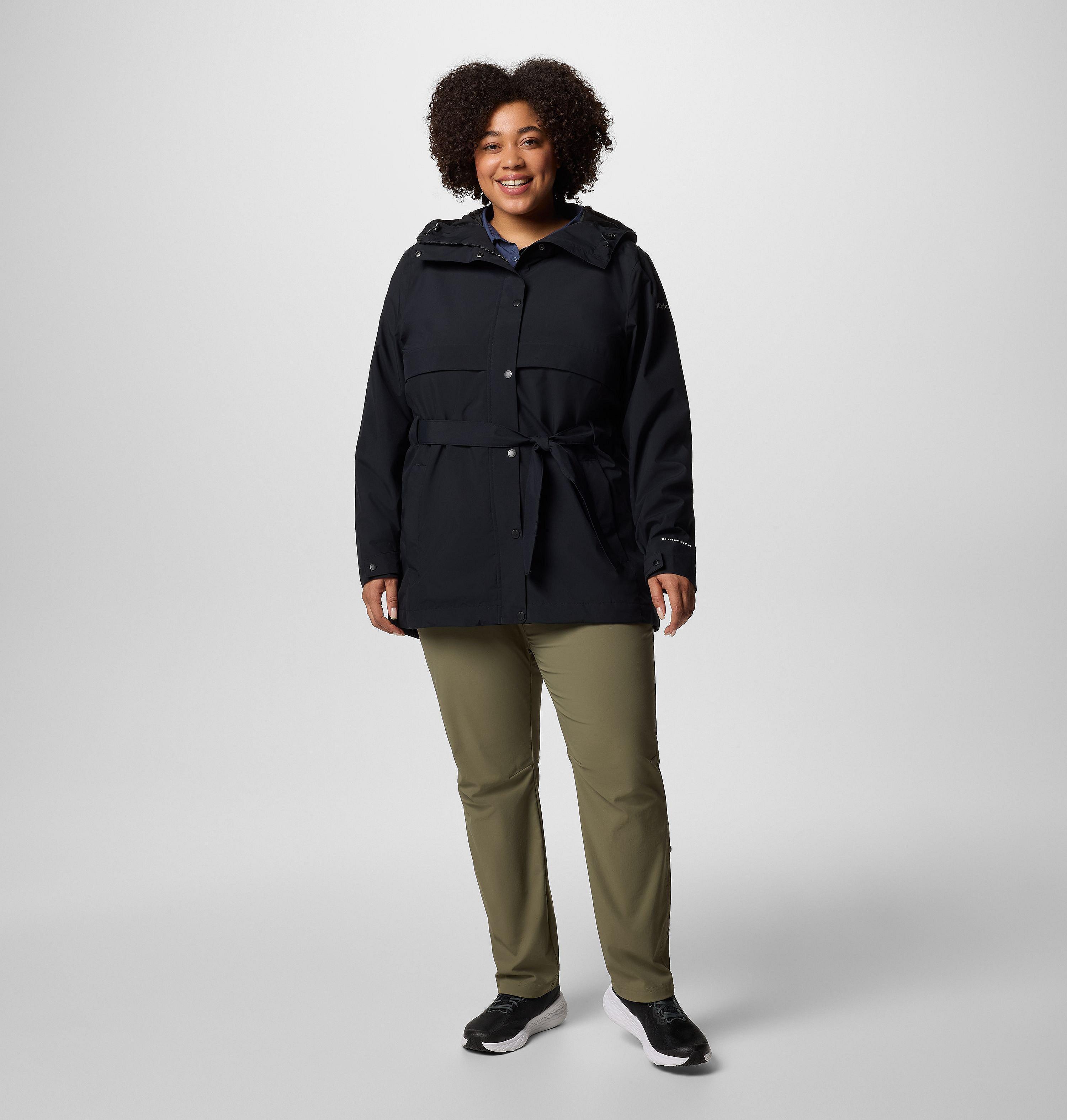 Women's Long Valley Trench III - Plus Size 6