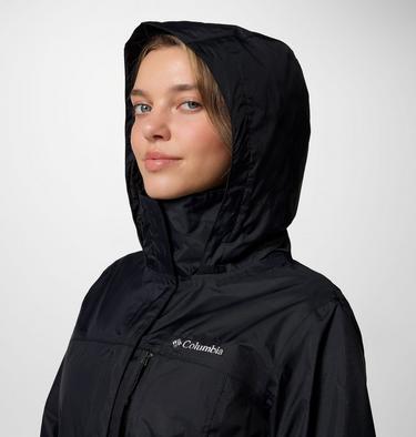 Veste Imperm&eacute;able Compactable Pouration II Femme, Color: Black, image 8