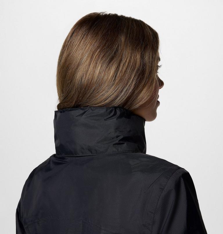 Veste Imperm&eacute;able Compactable Pouration II Femme, Color: Black, image 6