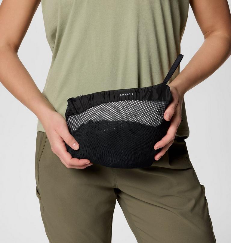 Veste Imperm&eacute;able Compactable Pouration II Femme, Color: Black, image 9