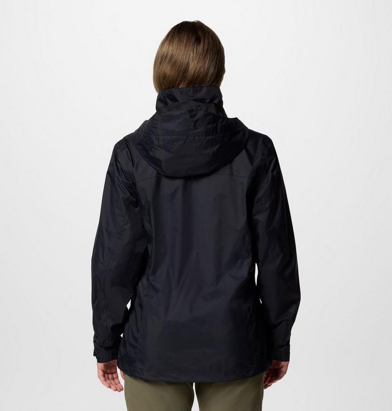 Veste Imperm&eacute;able Compactable Pouration II Femme, Color: Black, image 2