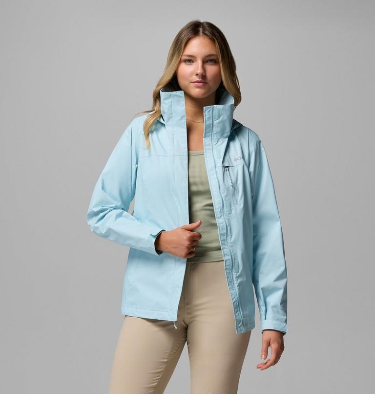 Veste Imperm&eacute;able Compactable Pouration II Femme, Color: Marine Light, image 5