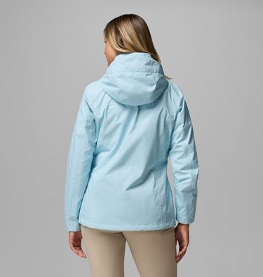 Veste Imperm&eacute;able Compactable Pouration II Femme, Color: Marine Light, image 3