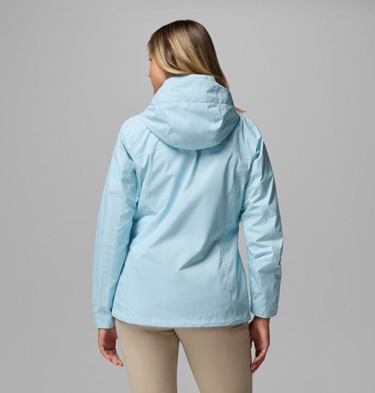 Veste Imperm&eacute;able Compactable Pouration II Femme, Color: Marine Light, image 3
