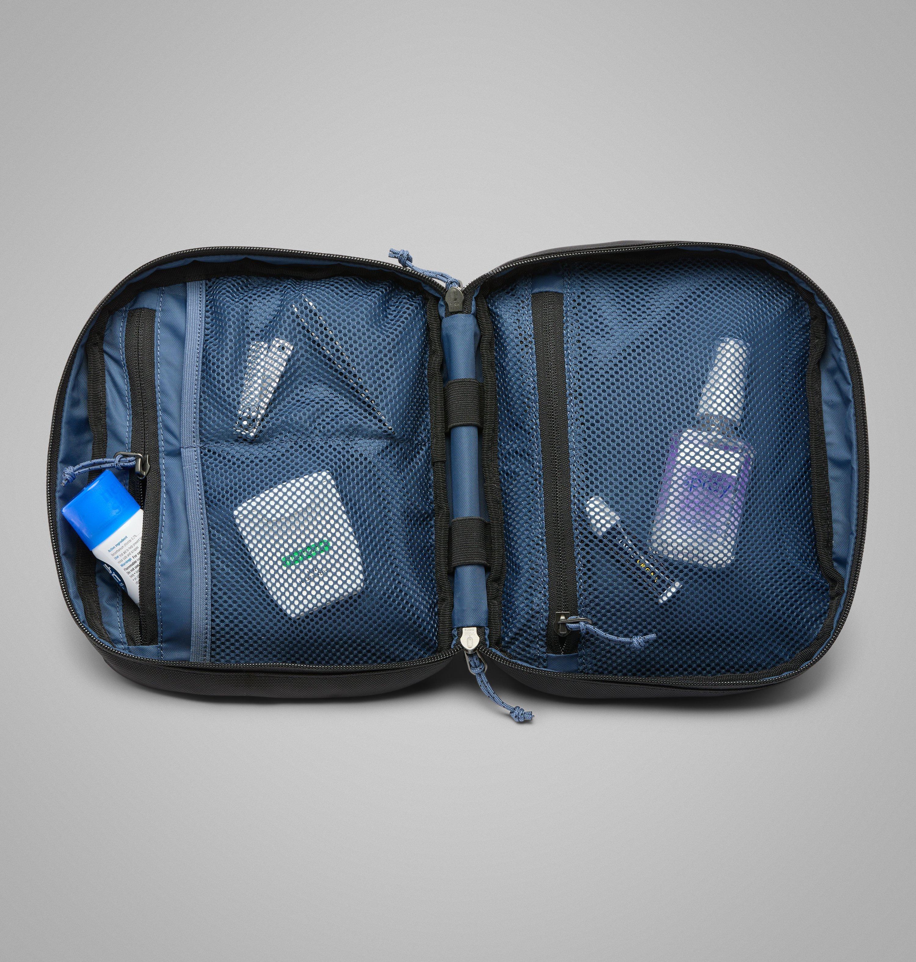 Alpine Swiss Hudson Kulturbeutel – Reisetasche Aus Ballistischem Polyester, 24x15x13 Cm