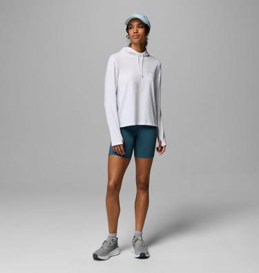 Women's Sun Trek Technical Hoodie, Color: White, image 6