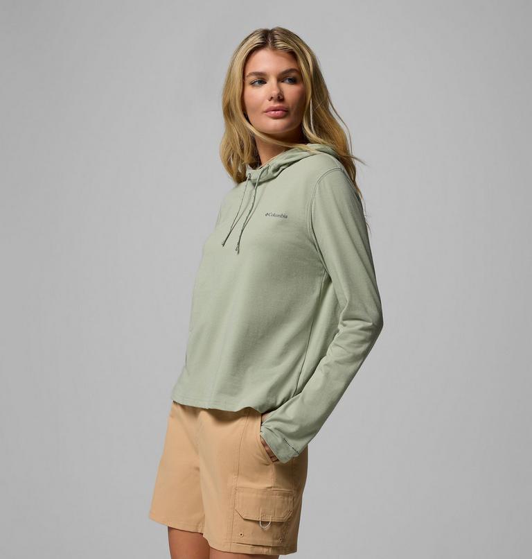 Women's Sun Trek Technical Hoodie, Color: Safari, image 3