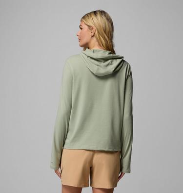 Sudadera con capucha Sun Trek para mujer, Color: Safari, image 2