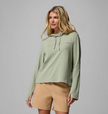 Sudadera con capucha Sun Trek para mujer, Color: Safari, image 1