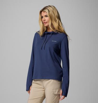 Felpa con cappuccio Sun Trek da donna, Color: Nocturnal, image 7