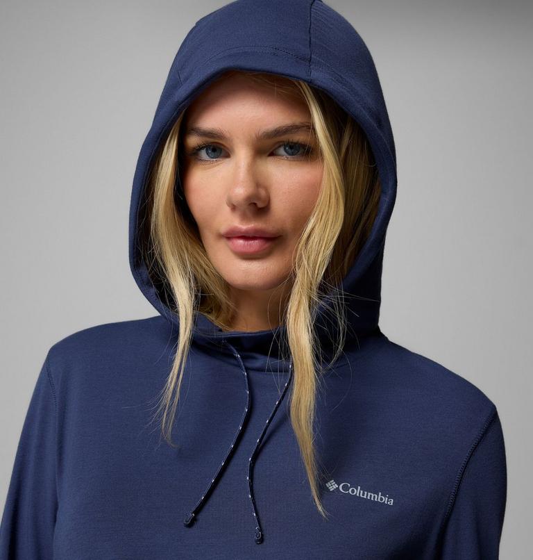 Hoodie Sun Trek Femme, Color: Nocturnal, image 4