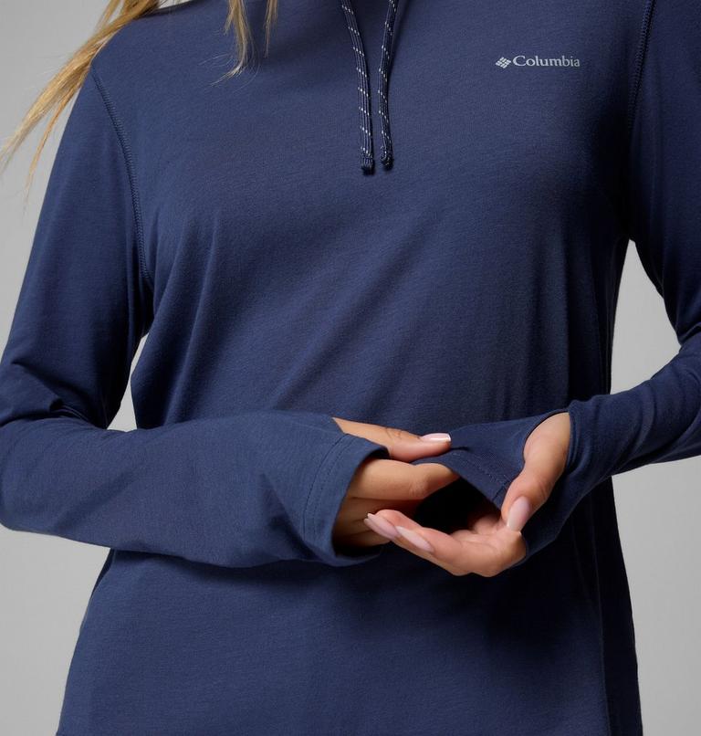 Hoodie Sun Trek Femme, Color: Nocturnal, image 5