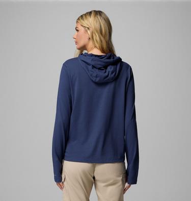 Sudadera con capucha Sun Trek para mujer, Color: Nocturnal, image 4