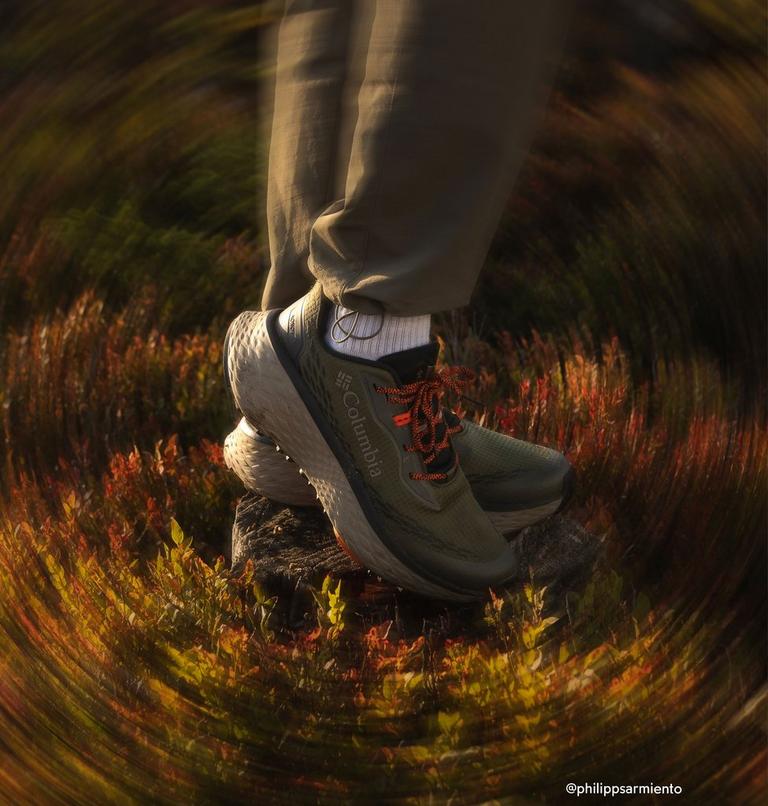 Men's Konos Trillium ATR Hiking Shoe, Color: Nori, Tangy Orange, image 11