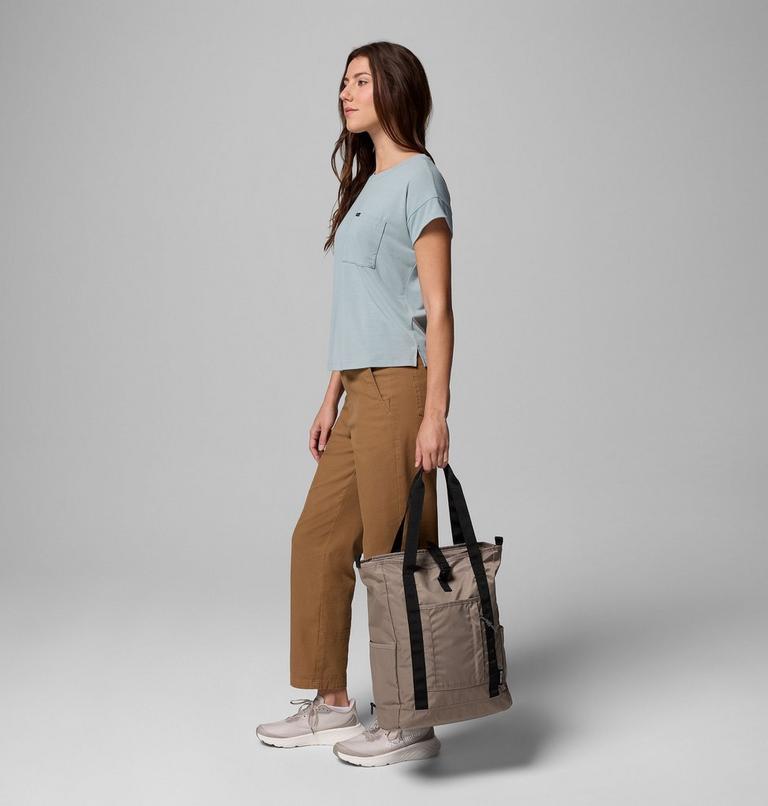 Unisex Great Smoky Garden 2-Way Tote Bag, Color: Wet Sand, image 5