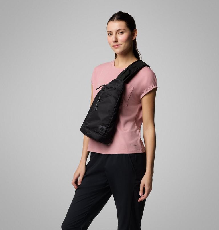 Unisex Great Smoky Garden Cross-Body Bag, Color: Black, image 5