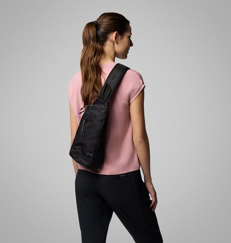 Unisex Great Smoky Garden Cross-Body Bag, Color: Black, image 6