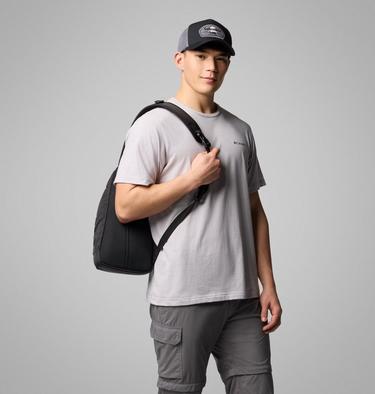 Unisex Great Smoky Garden Cross-Body Bag, Color: Black, image 3