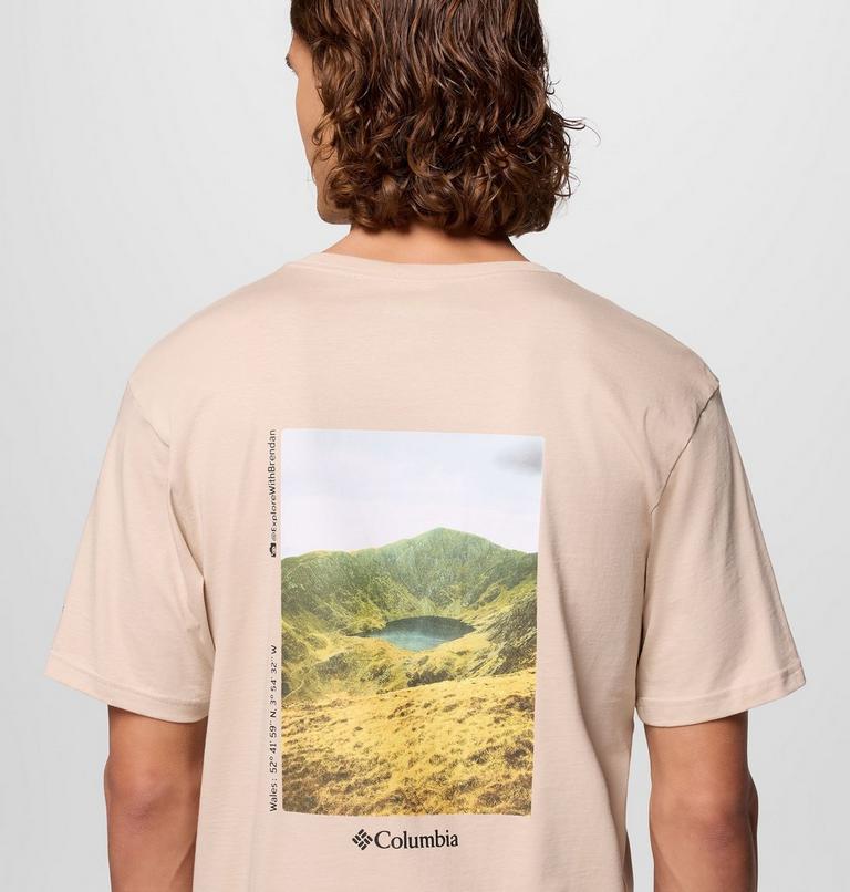 Camiseta unisex Hike Society de Columbia, Color: Dark Stone, image 6