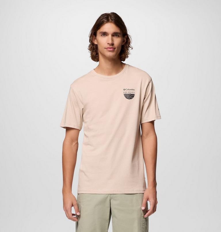 Camiseta unisex Hike Society de Columbia, Color: Dark Stone, image 3