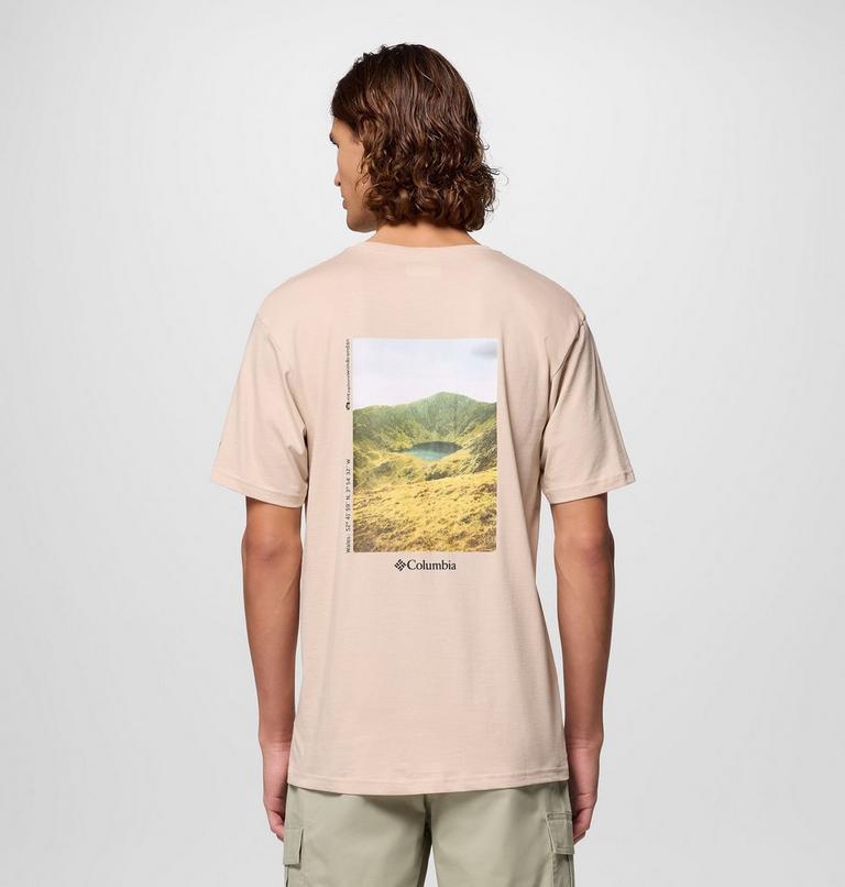 Camiseta unisex Hike Society de Columbia, Color: Dark Stone, image 1