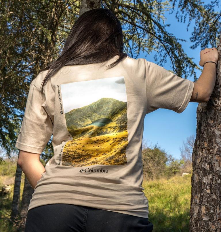 Camiseta unisex Hike Society de Columbia, Color: Dark Stone, image 7