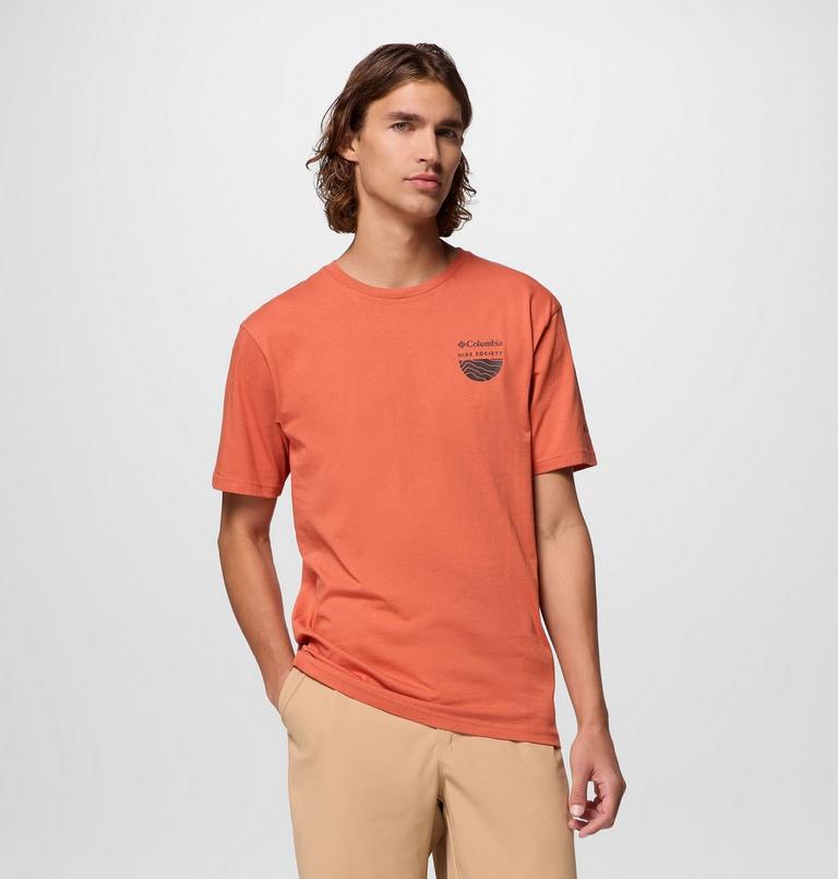 Camiseta unisex Hike Society de Columbia, Color: Tuscan, image 3