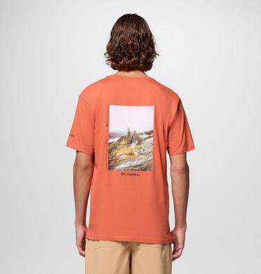 Unisex Columbia Hike Society T-Shirt, Color: Tuscan, image 9