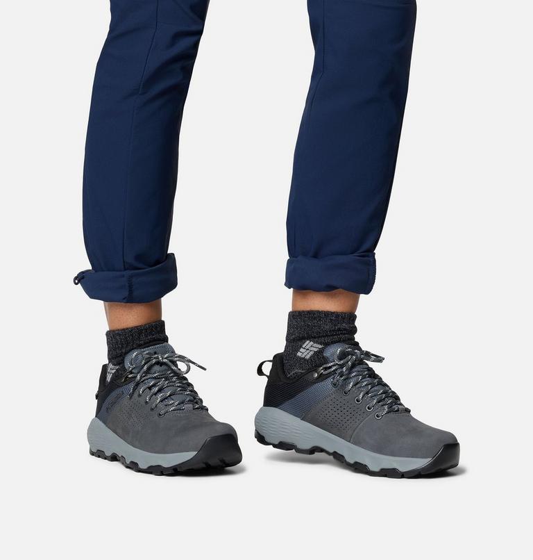 Women's Newton Nimble LTR Waterproof Shoe, Color: Graphite, Tea Light, image 10