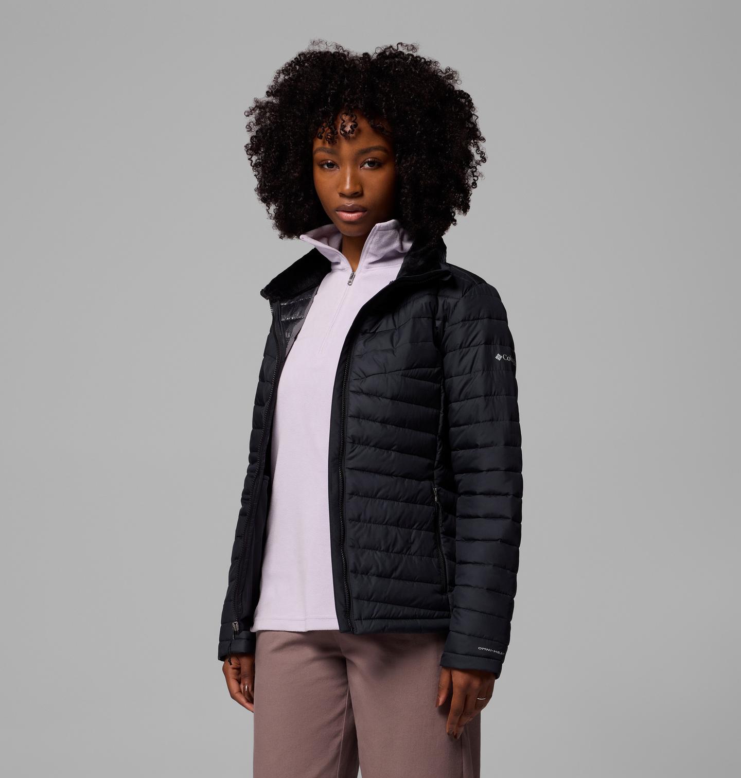Женская куртка Columbia White Out 1.0 Jacket, цвет: Чёрный — фото 3