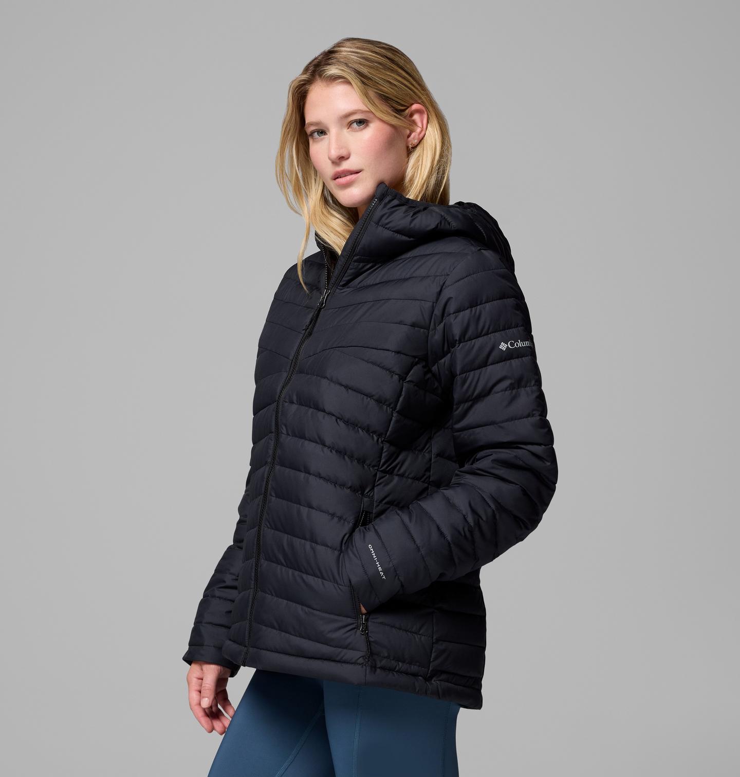 Женская куртка Columbia White Out 1.0 Hooded, цвет: Чёрный — фото 4