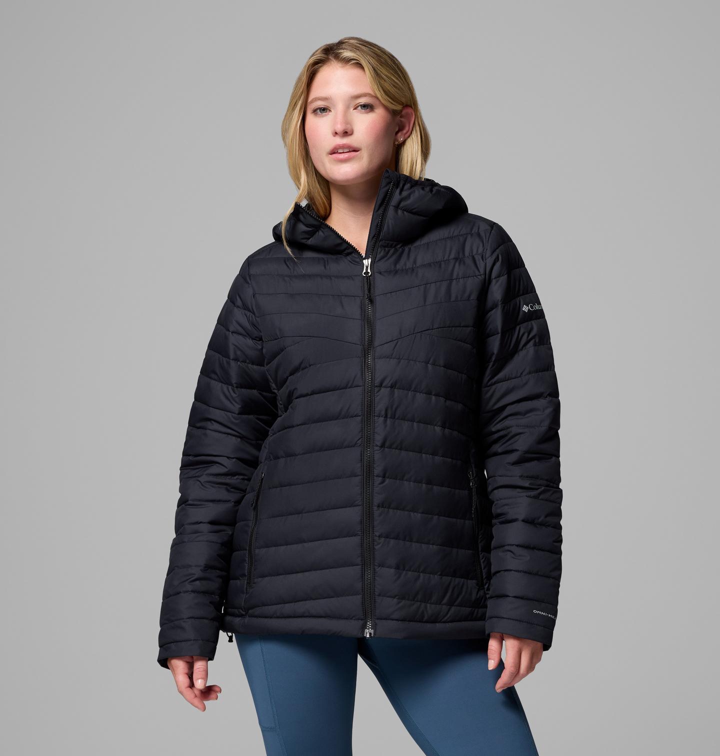 Женская куртка Columbia White Out 1.0 Hooded, цвет: Чёрный — фото 1