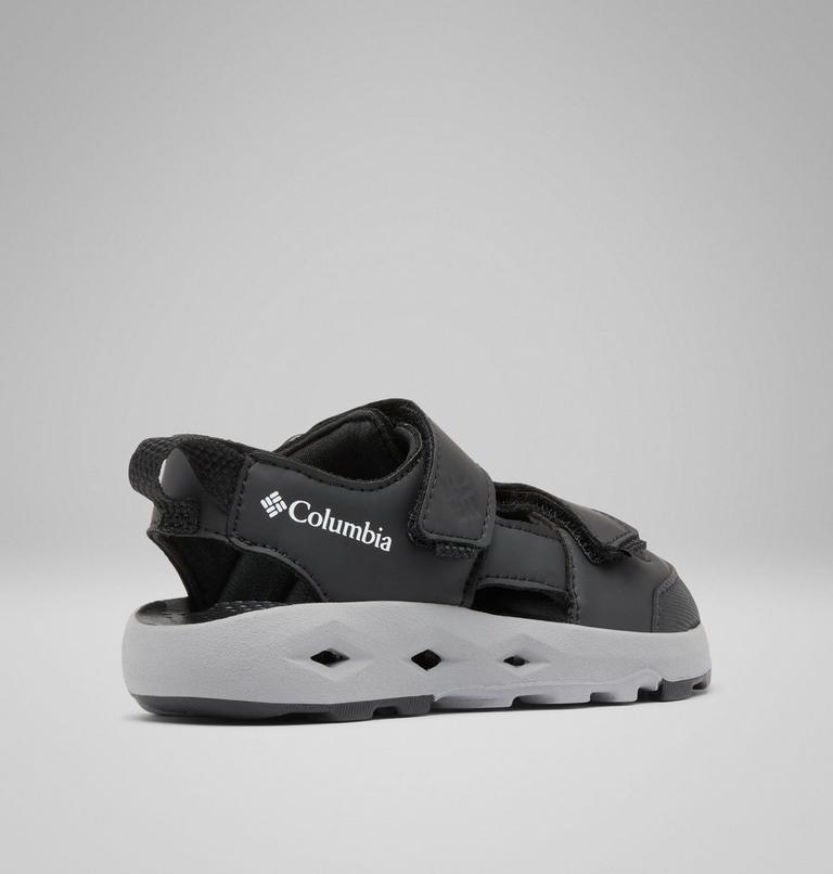 Youth Techsun Adventure PT Sandal, Color: Black, White, image 9