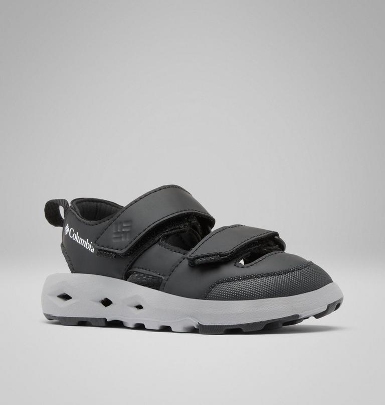 Youth Techsun Adventure PT Sandal, Color: Black, White, image 3