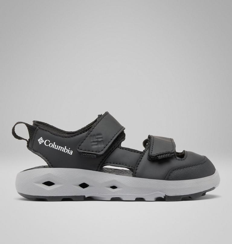 Youth Techsun Adventure PT Sandal, Color: Black, White, image 1