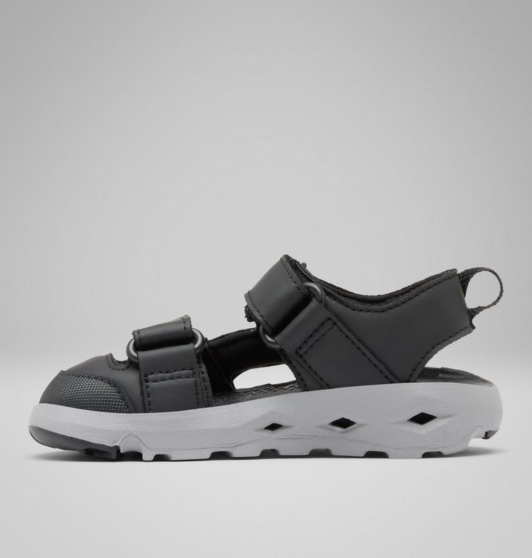 Youth Techsun Adventure PT Sandal, Color: Black, White, image 6