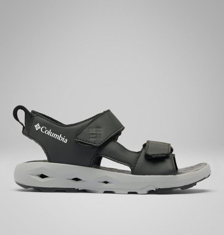 Youth Techsun Adventure Sandal, Color: Black, White, image 1