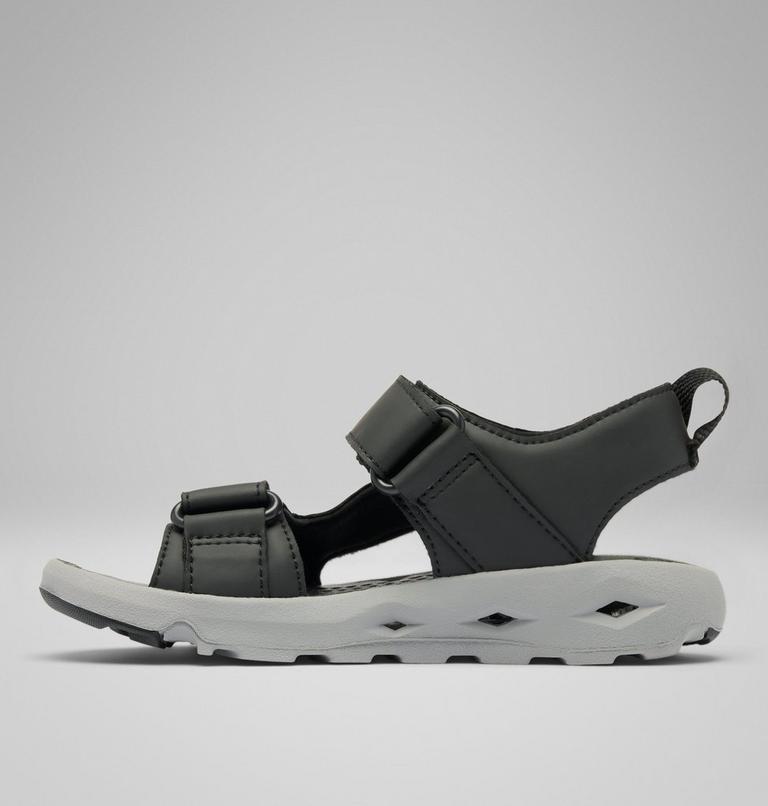 Youth Techsun Adventure Sandal, Color: Black, White, image 6