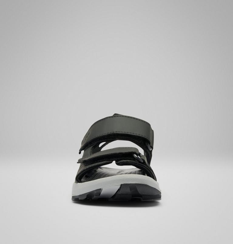 Youth Techsun Adventure Sandal, Color: Black, White, image 8