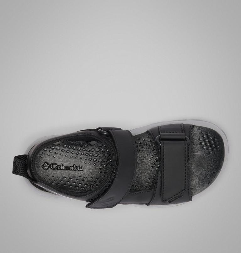 Youth Techsun Adventure Sandal, Color: Black, White, image 4