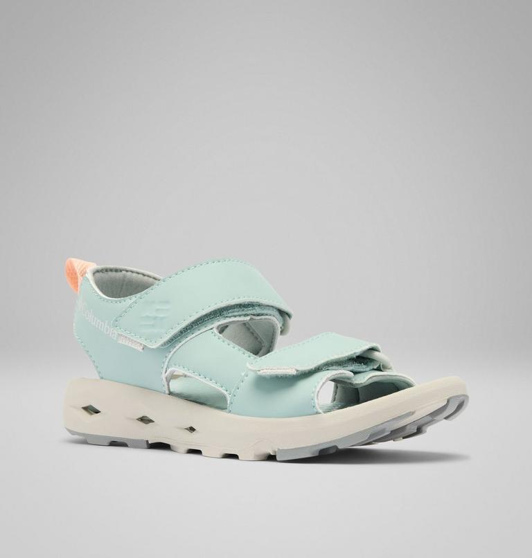 Youth Techsun Adventure Sandal, Color: Crushed Blue, Blush Rose, image 3