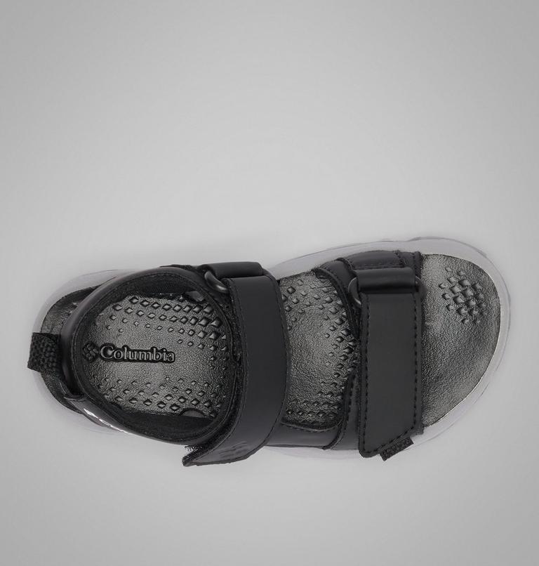 Children's Techsun Adventure Sandal, Color: Black, White, image 4