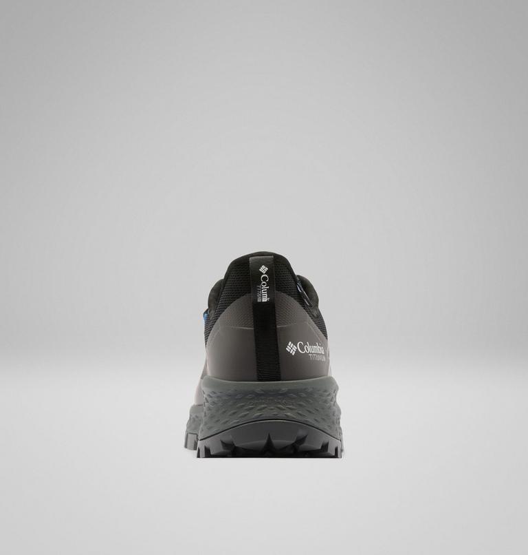 Men's Tellurix Titanium Outdry Hiking Shoe, Color: Black, Mountain Blue, image 2