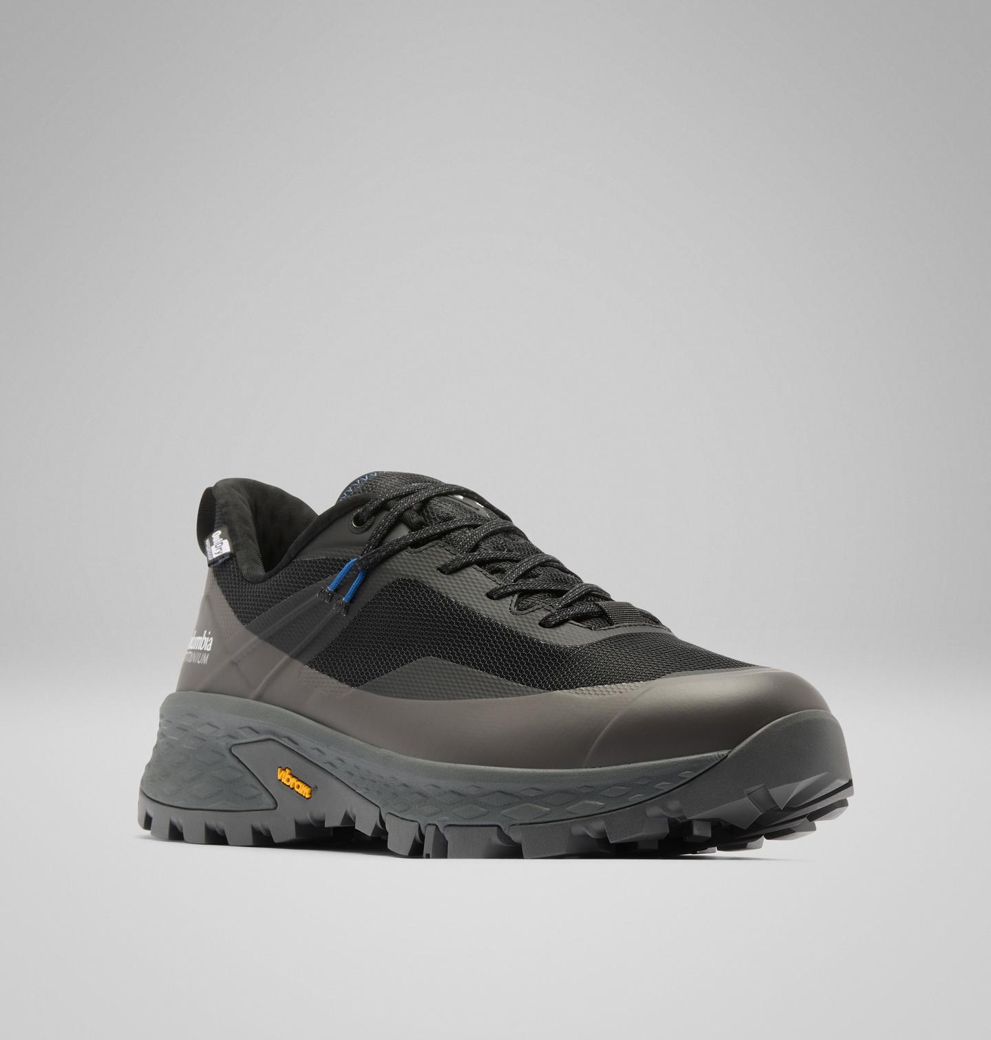 Мужские кроссовки Columbia Men's Tellurix Titanium OutDry, цвет: Чёрный / Синий — фото 3