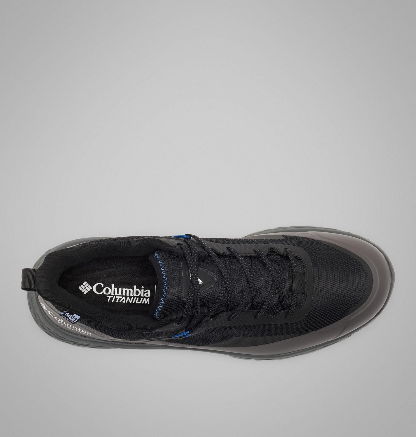 Мужские кроссовки Columbia Men's Tellurix Titanium OutDry, цвет: Чёрный / Синий — фото 4