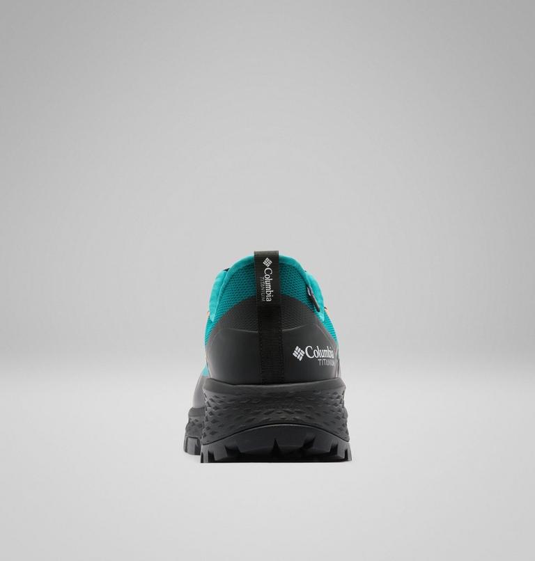 Men's Tellurix Titanium Outdry Hiking Shoe, Color: Teal Chloride, Black, image 2