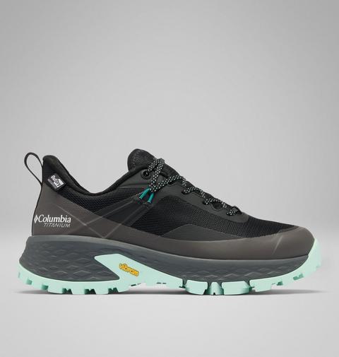 Женские кроссовки Columbia Tellurix Titanium OutDry, цвет: Чёрный / Голубой