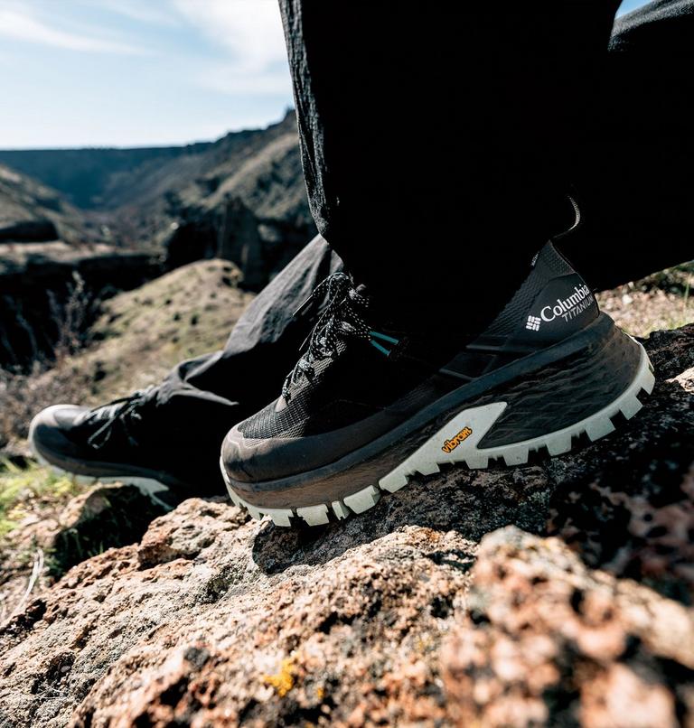 Women's Tellurix Titanium Outdry Hiking Shoe, Color: Black, Sea Ice, image 12