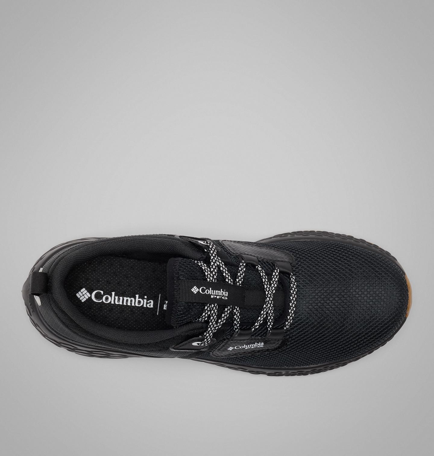 Мужские кроссовки Columbia Men's PFG Tamiami 2 Shoe, цвет: Чёрный / Белый — фото 4