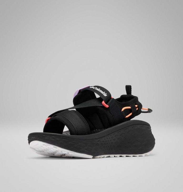 Women's Konos Elevate Strap Sandal, Color: Black, Hydrangea, image 7